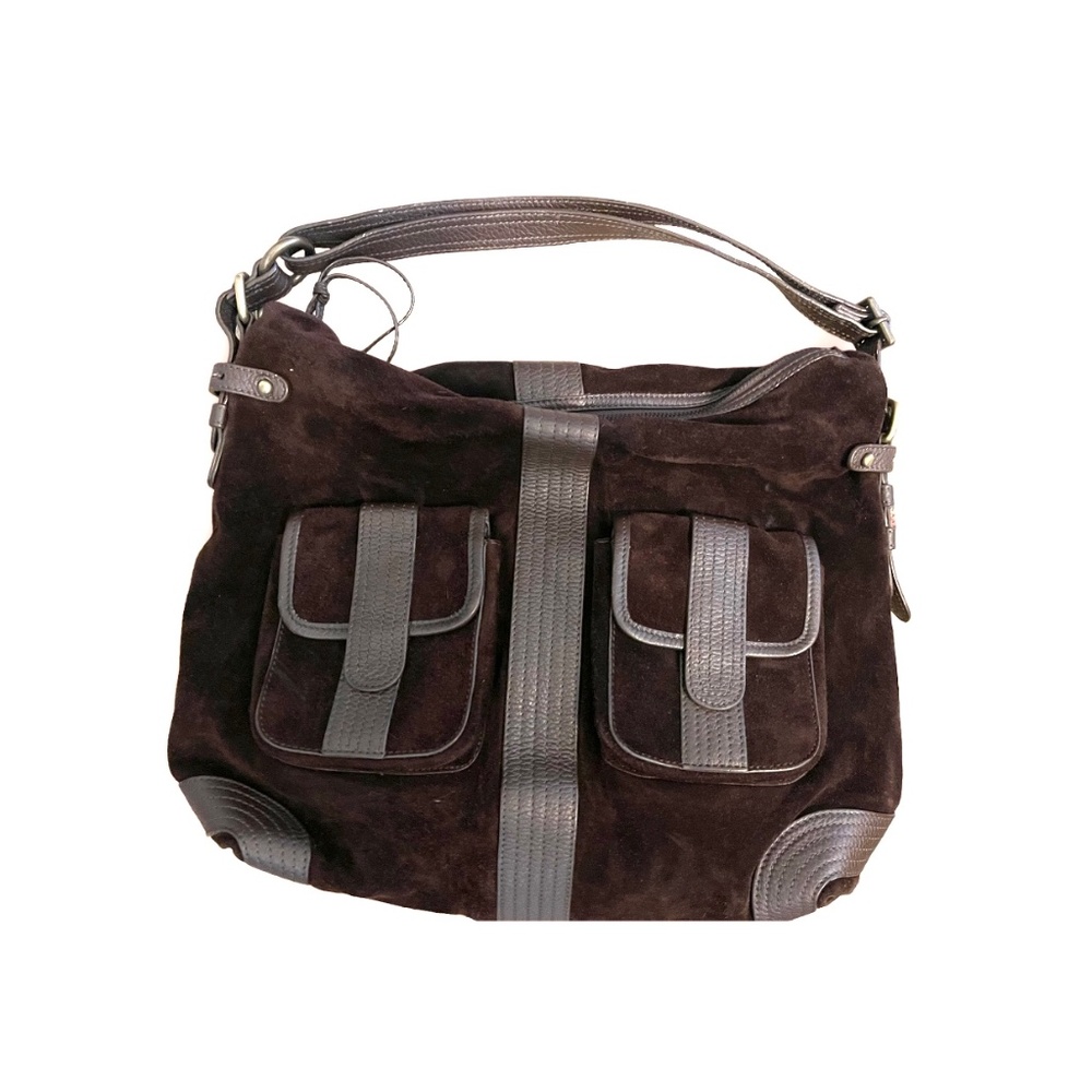 JCrew chocolate suede Hobo/ crossbody